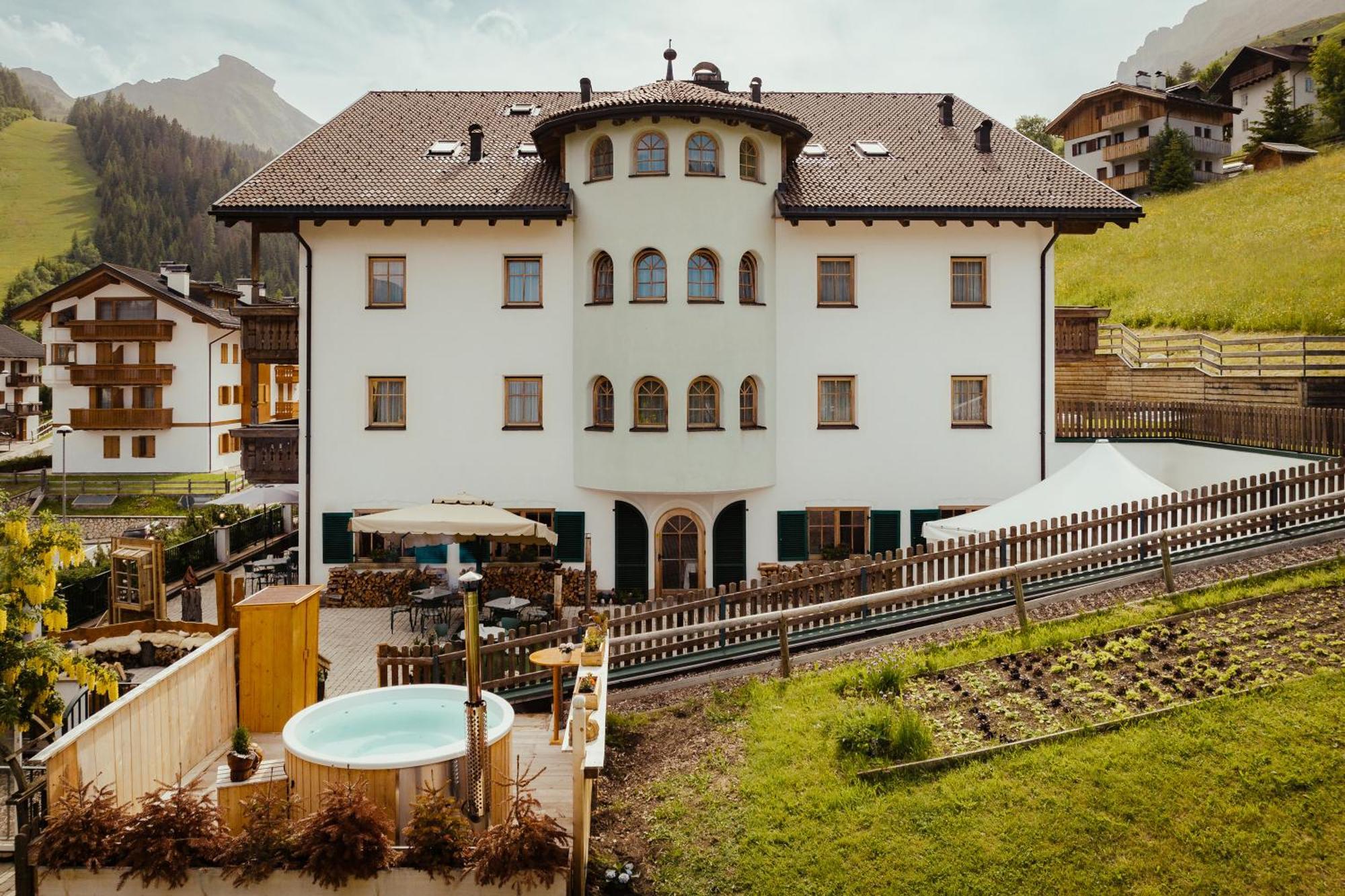 Hotel Alpenrose Арабба Экстерьер фото