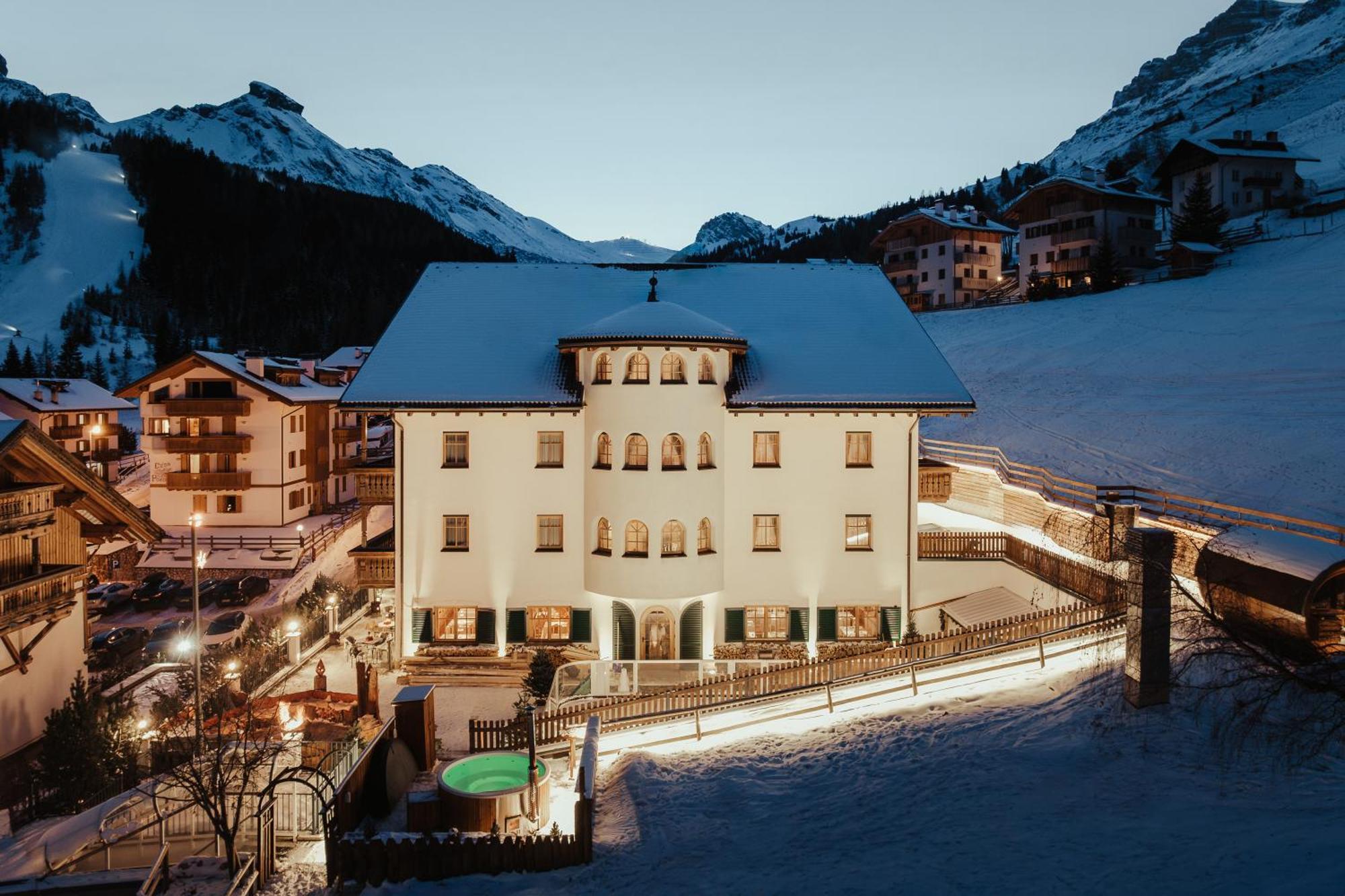 Hotel Alpenrose Арабба Экстерьер фото