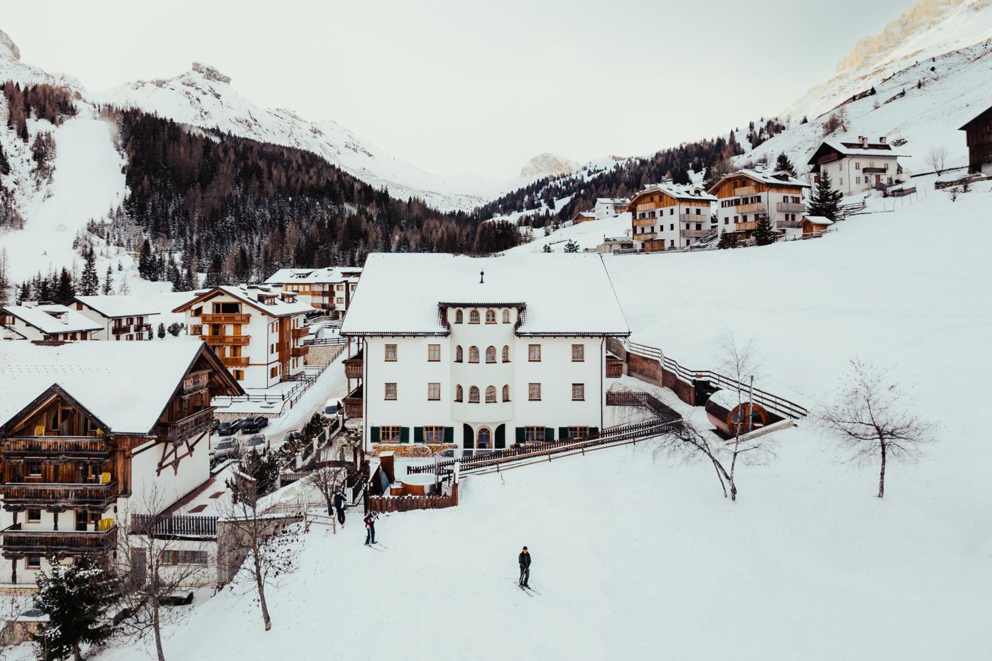 Hotel Alpenrose Арабба Экстерьер фото