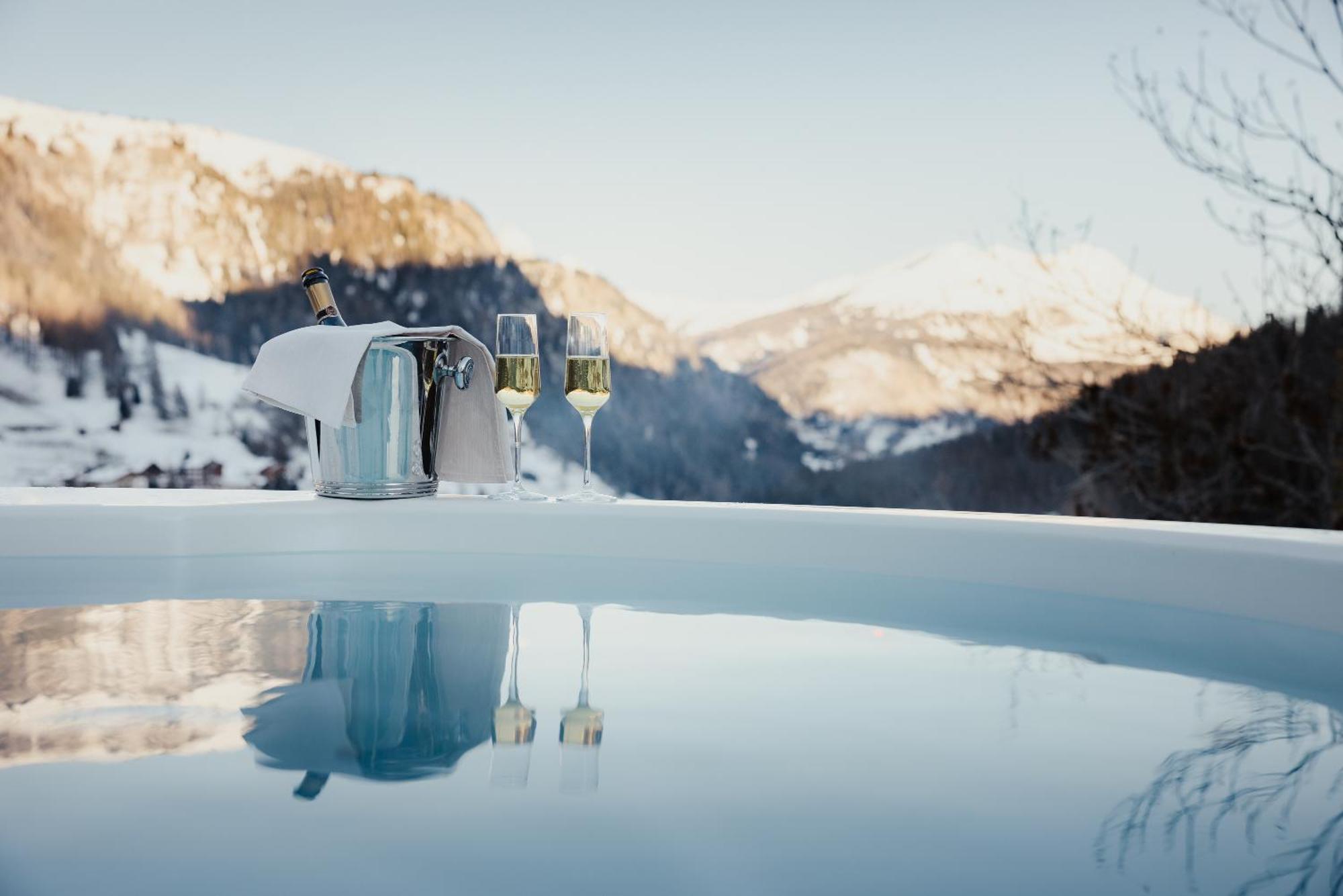 Hotel Alpenrose Арабба Экстерьер фото